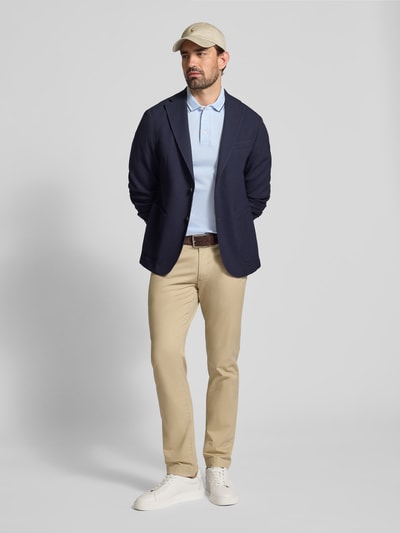 Tommy Hilfiger Regular fit poloshirt van katoenmix Bleu - 1