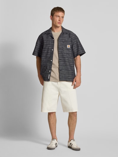 Carhartt Work In Progress Freizeithemd mit Reverskragen Modell 'Gellar' Black 1