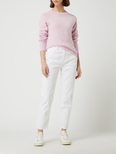 Only Cropped Jeans mit Stretch-Anteil Modell 'Emily' Weiss 1