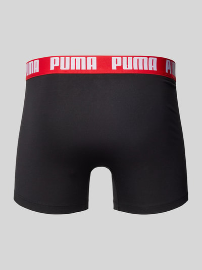 Puma Trunks mit Label-Detail im 2er-Pack Black 3