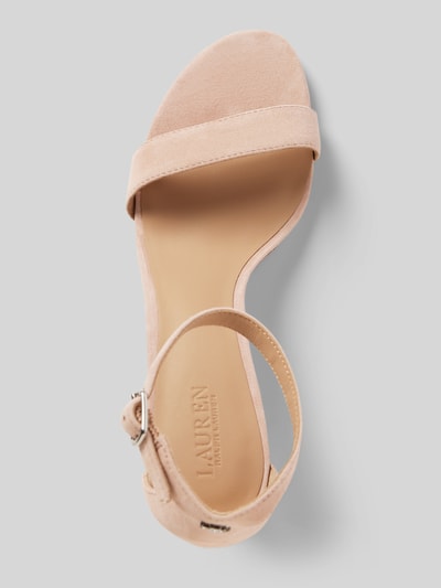 Lauren Ralph Lauren Sandalette mit Fesselriemen Modell 'ALLIE' Rose 3