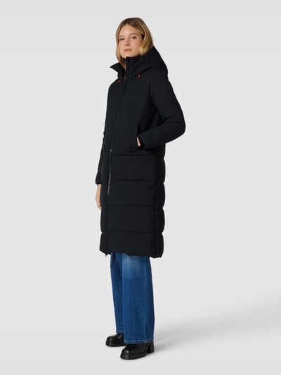 Save The Duck Steppmantel mit Kapuze Modell 'MISSY' Black 4
