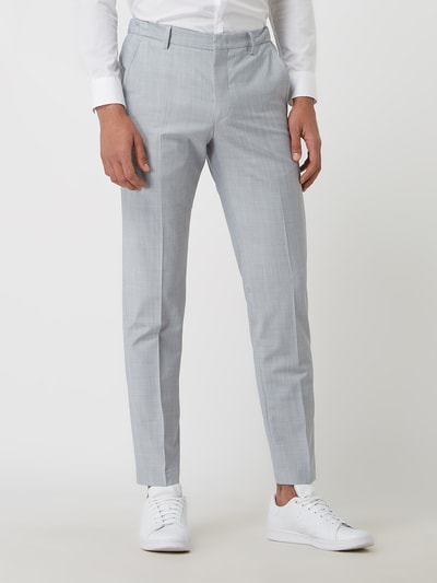 Pierre Cardin Pantalon met scheerwol, model 'Rick' Bleu - 4