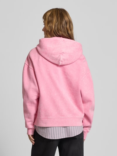 Tommy Jeans Regular fit hoodie van katoenmix Roze - 5