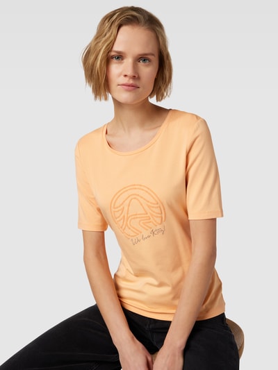 Sportalm T-shirt met motiefprint Koraal - 3