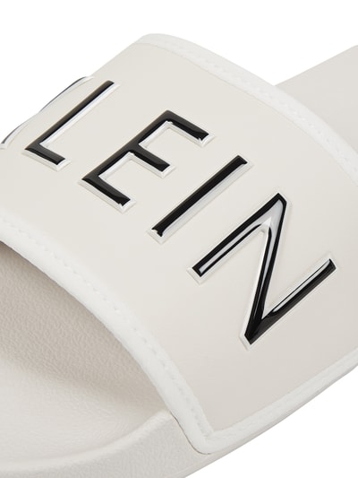 Calvin Klein Jeans Slides mit Logo-Detail  Offwhite 2