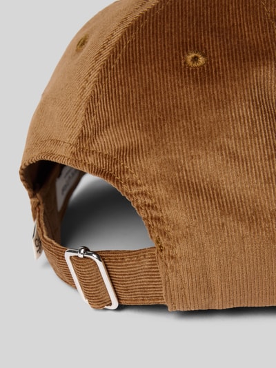 Marc O'Polo Basecap aus Baumwoll-Mix Mittelbraun 3