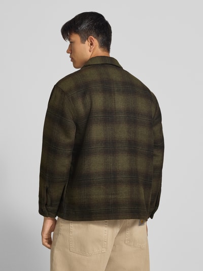 JACK & JONES Regular Fit Hemdjacke mit Brusttasche Modell 'SOHO OLLIE' Oliv 5