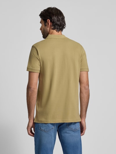 MCNEAL Poloshirt mit Label-Stitching Schilf 5