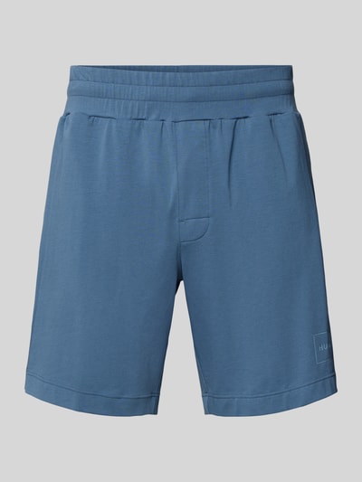 HUGO Regular Fit Shorts aus Baumwoll-Mix Modell 'LAZE' Jeansblau 2