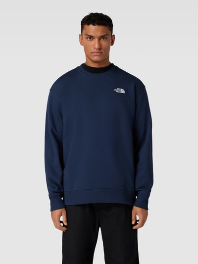 The North Face Sweatshirt mit Label-Stitching Modell 'ESSENTIAL' Marine 4