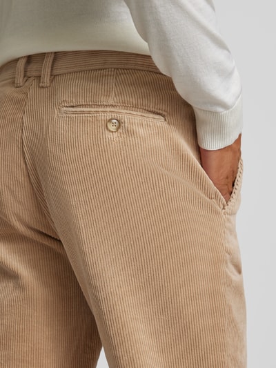 Christian Berg Men Cordhose mit Eingrifftaschen Sand 3