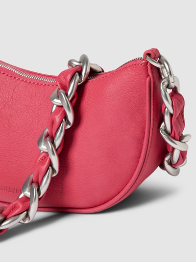 Les Visionnaires Handtasche mit Label-Detail Fuchsia 3