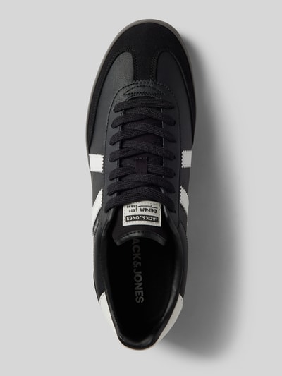 Jack & Jones Sneakers met labelprint, model 'MAMBO' Zwart - 3