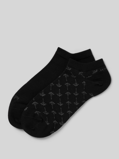 JOOP! Collection Sneakersokken met elastische band Zwart - 1