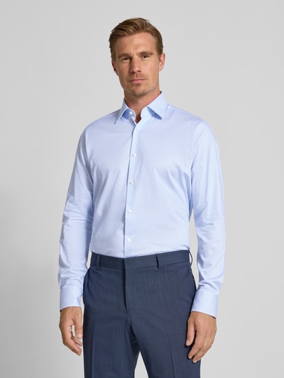 BOSS Regular Fit Businesshemd mit Kentkragen Modell 'JOE' Bleu 4