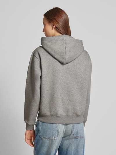 Tommy Hilfiger Hoodie met labelstitching Lichtgrijs - 5