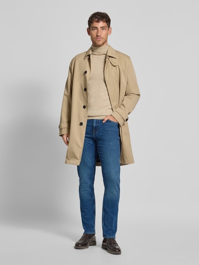 Tommy Hilfiger Straight fit jeans van katoenmix Blauw - 1