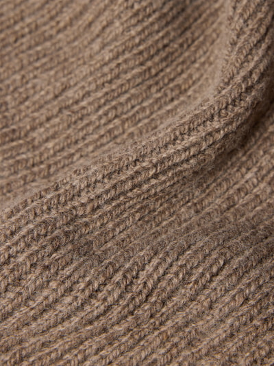 Unio Schal aus Schurwoll-Mix mit Kaschmir-Anteil Taupe 2