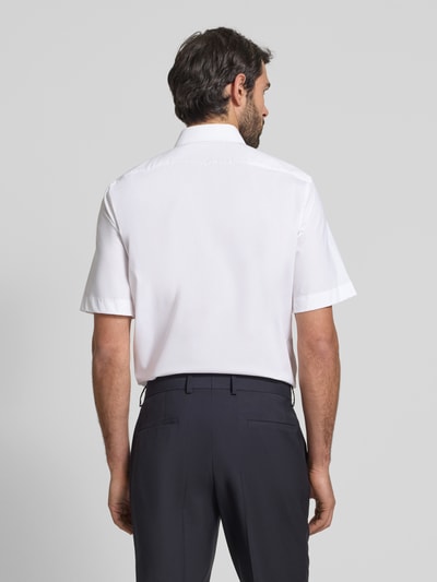 BOSS Business-Hemd mit 1/2-Arm und Kentkragen Modell 'Joe' Weiss 5