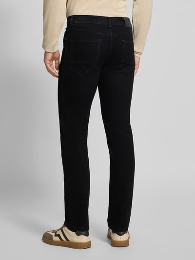 MCNEAL Straight fit jeans in 5-pocketmodel Zwart - 5