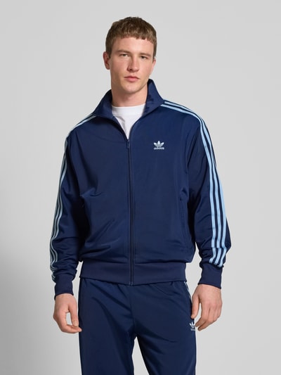 adidas Originals Trainingsjacke mit Label-Stitching Modell 'FIREBIRD' Dunkelblau 4