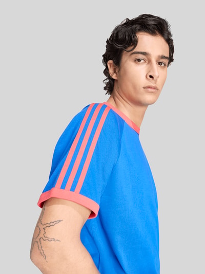 adidas Originals Regular Fit T-Shirt aus reiner Baumwolle Royal 3