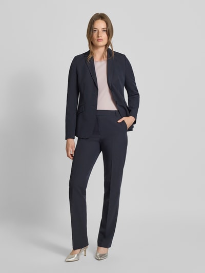 Marc Cain Gebreid shirt van viscosemix met ronde hals Kit - 1