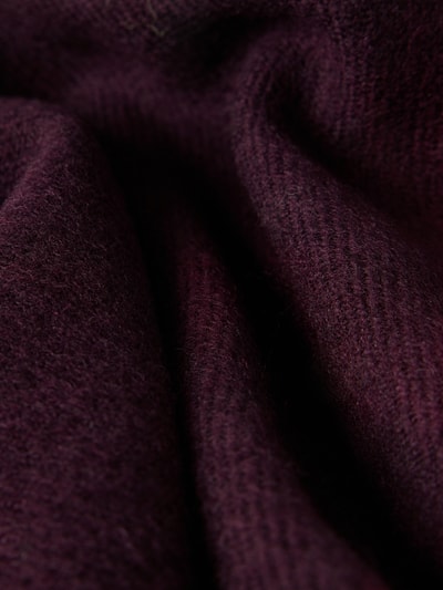 bugatti Cadeauset met muts en sjaal van zuivere scheerwol Bordeaux - 2