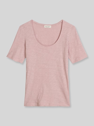 Marc O'Polo Regular Fit T-Shirt aus reiner Baumwolle Rosa 2