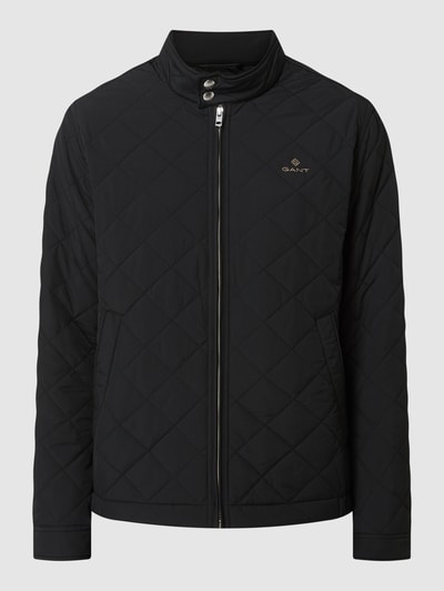 Gant Steppjacke mit Logo-Stickerei  Black 2