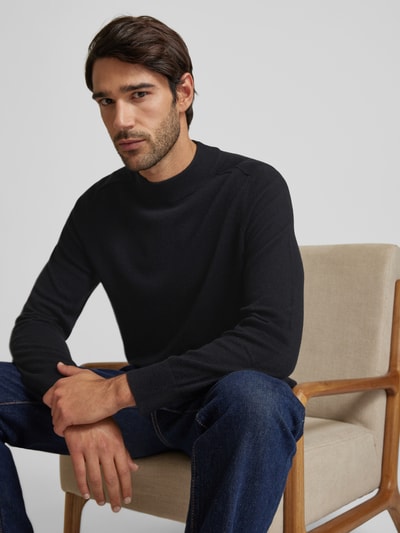 Marc O'Polo Regular fit pullover van puur kasjmier Zwart - 3