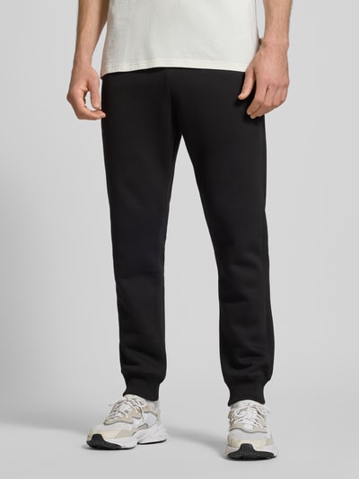 REVIEW Sweatpants mit elastischem Bund Black 4