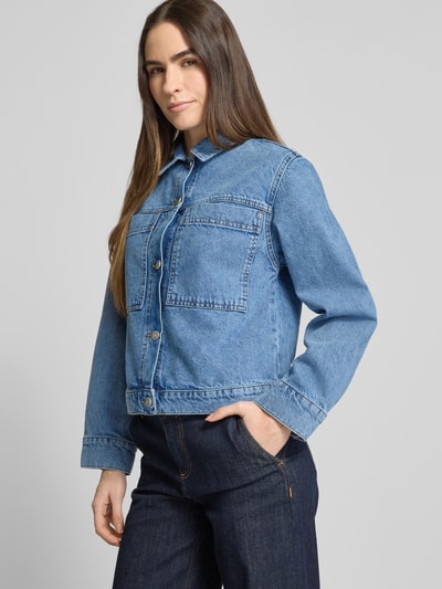 Soyaconcept Jeansjack van puur katoen, model 'DOLORES' Jeansblauw - 3