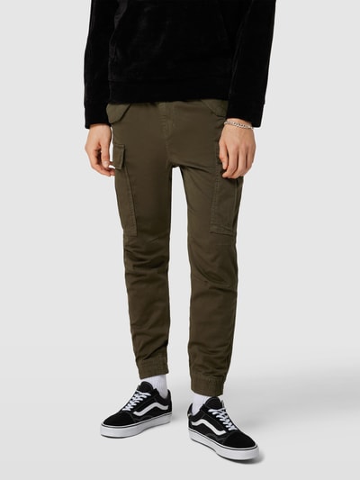 Alpha Industries Cargohose mit Pattentaschen Modell 'AIRMAN' Oliv 4