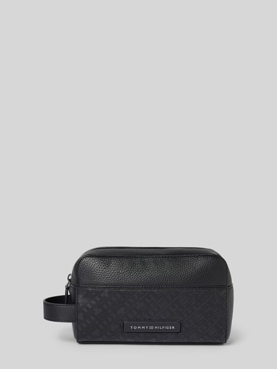 Tommy Hilfiger Kulturtasche mit Label-Detail Black 1