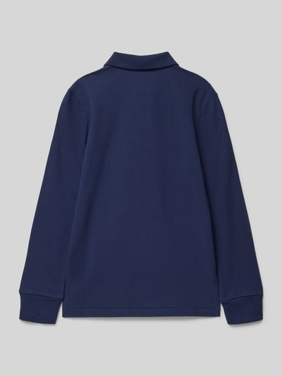 Polo Ralph Lauren Teens Poloshirt met labelstitching Marineblauw - 3