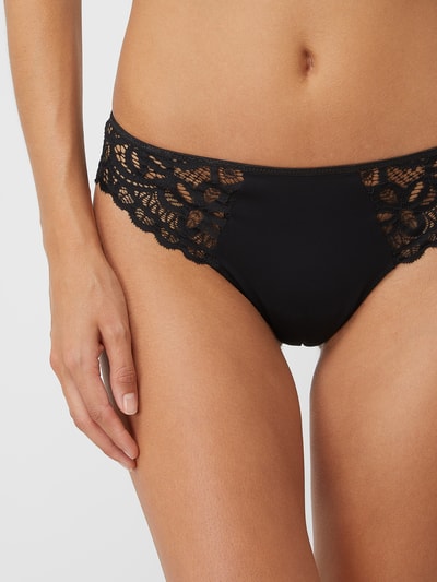 Prima Donna String mit Spitze  Black 3