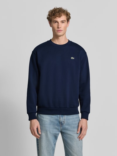 Lacoste Regular Fit Sweatshirt aus Baumwoll-Mix Marine 4