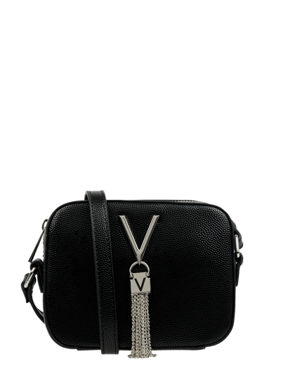 VALENTINO BAGS Torba camera bag z imitacji skóry model ‘Divina’ Czarny 1