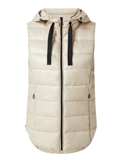 Esprit Light-Steppweste mit Wattierung - wasserabweisend Beige 2