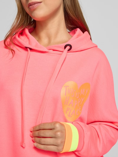 miss goodlife Oversized Hoddie mit Motiv-Print Pink 3