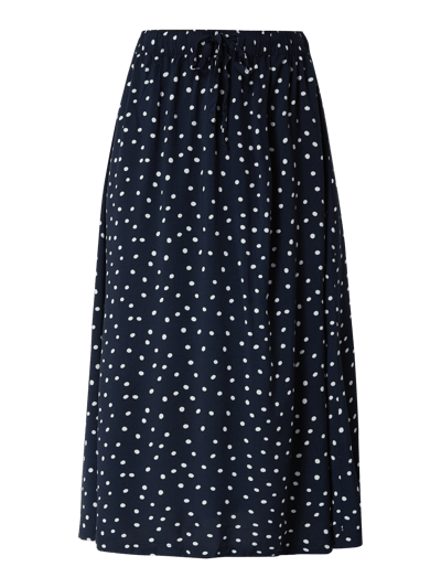 Montego Rok met all-over motief Marineblauw - 2