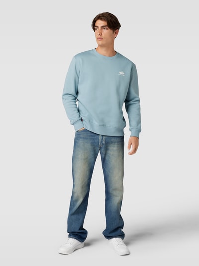 Alpha Industries Sweatshirt - Jet Stream White/écru