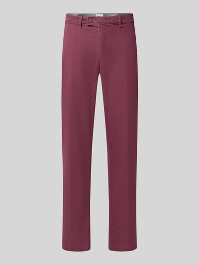 Brax Regular Fit Chino aus Baumwoll-Mix Modell 'Evans' Lavender 2