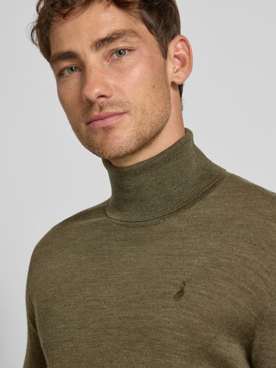 Polo Ralph Lauren Coltrui van merinowol Olijfgroen - 3