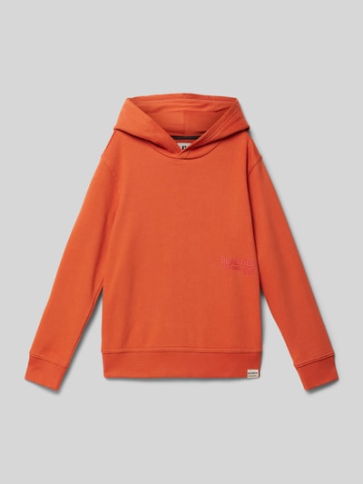 Garcia Hoodie mit Kapuze Orange 1