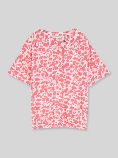 Tom Tailor Regular Fit Bluse aus Viskose Pink 2