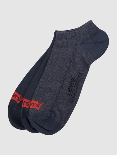 Levi's® Sneakersocken mit Label-Print im 3er-Pack Modell 'LOW CUT' Jeans 1
