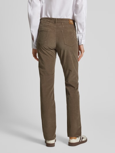 Brax Regular Fit Chino mit seitlichen Eingrifftaschen Dunkelbraun 5